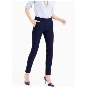 NWT Jcrew Cameron navy pant size 6